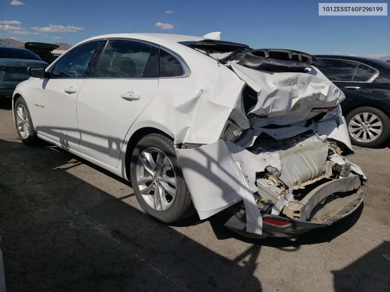 2016 Chevrolet Malibu Lt VIN: 1G1ZE5ST6GF296199 Lot: 53341394