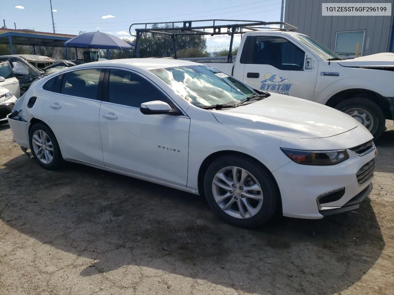 2016 Chevrolet Malibu Lt VIN: 1G1ZE5ST6GF296199 Lot: 53341394