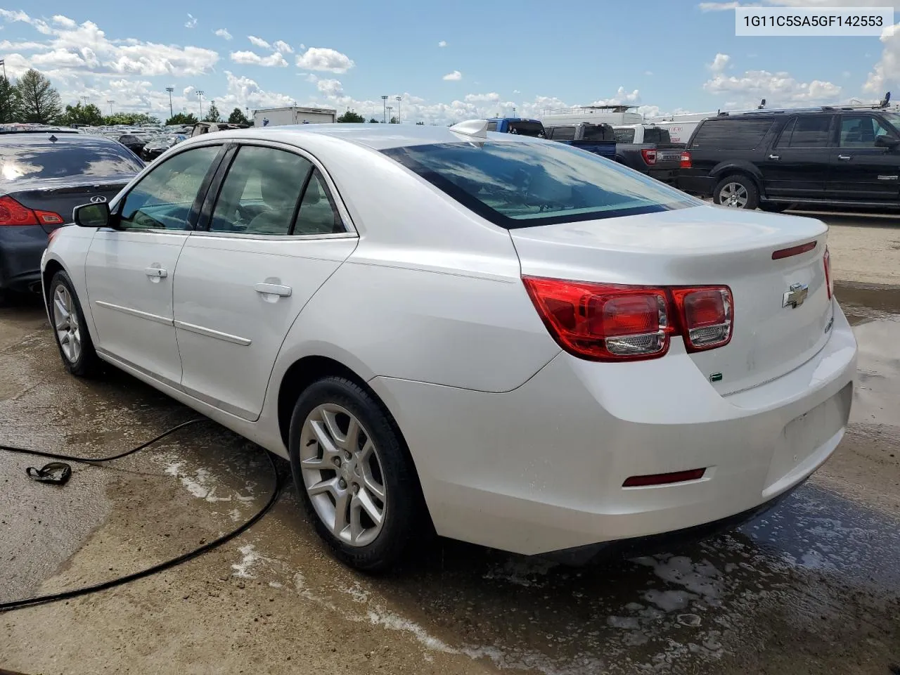 1G11C5SA5GF142553 2016 Chevrolet Malibu Limited Lt