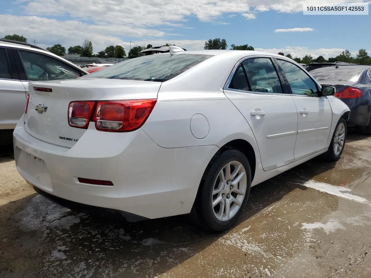 1G11C5SA5GF142553 2016 Chevrolet Malibu Limited Lt