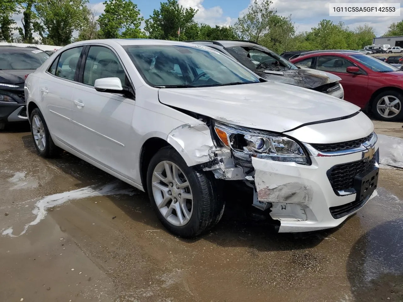 1G11C5SA5GF142553 2016 Chevrolet Malibu Limited Lt