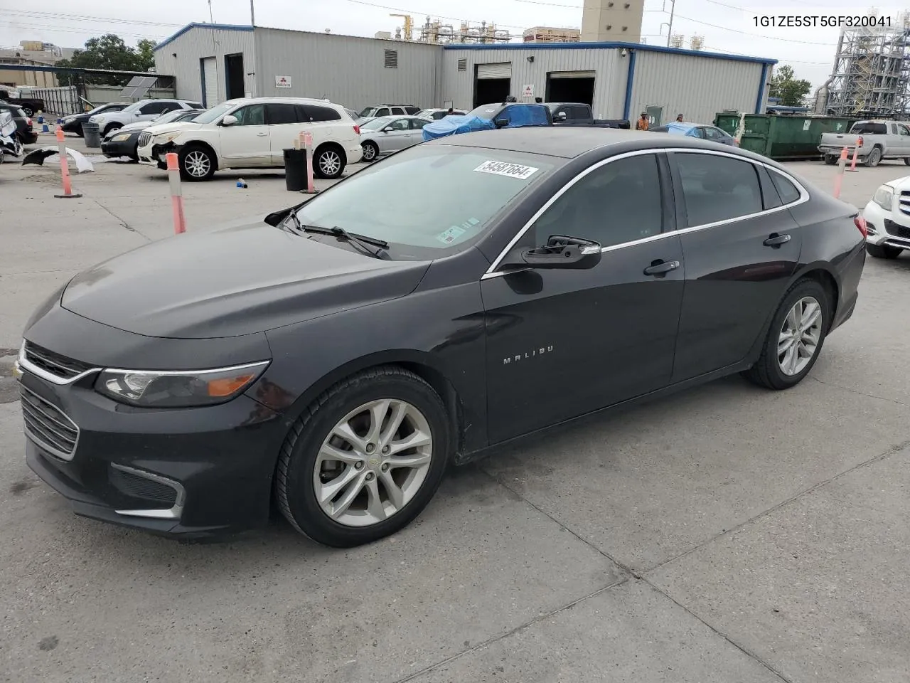 2016 Chevrolet Malibu Lt VIN: 1G1ZE5ST5GF320041 Lot: 54587664