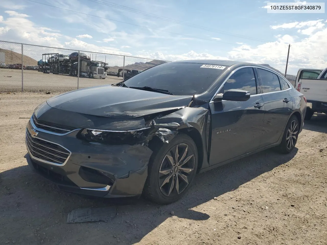 2016 Chevrolet Malibu Lt VIN: 1G1ZE5ST8GF340879 Lot: 54876114