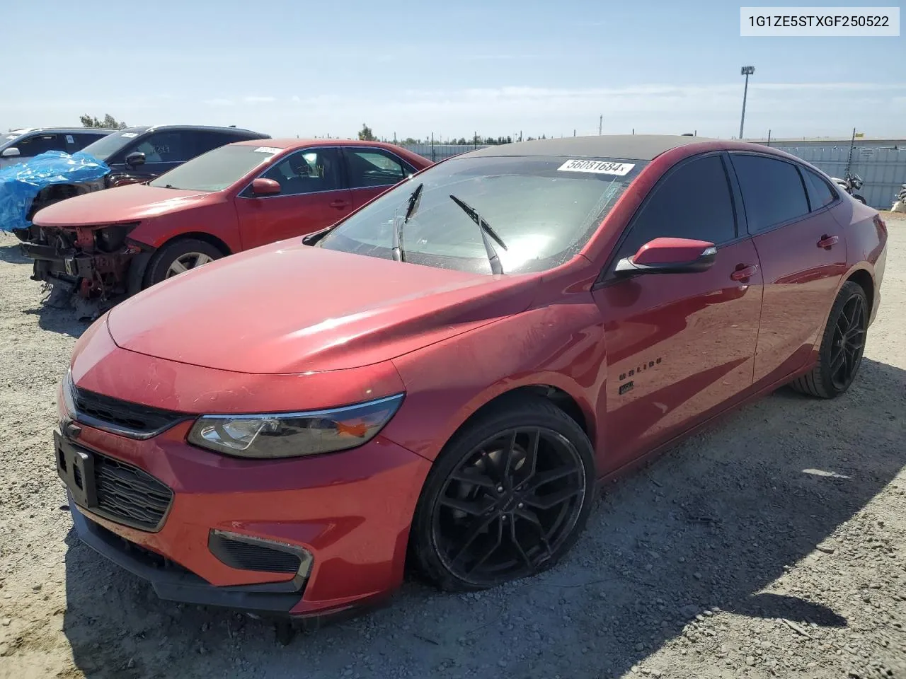 2016 Chevrolet Malibu Lt VIN: 1G1ZE5STXGF250522 Lot: 56081684