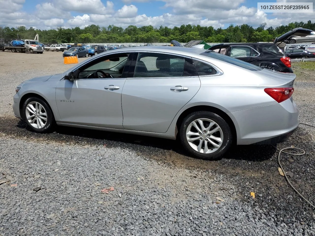 2016 Chevrolet Malibu Lt VIN: 1G1ZE5ST2GF235965 Lot: 56619894