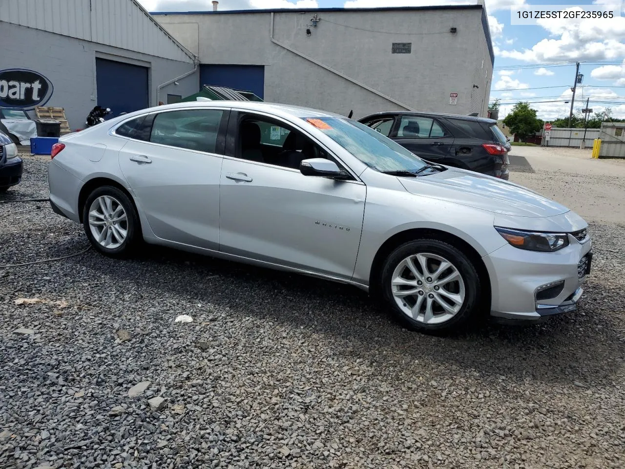 2016 Chevrolet Malibu Lt VIN: 1G1ZE5ST2GF235965 Lot: 56619894