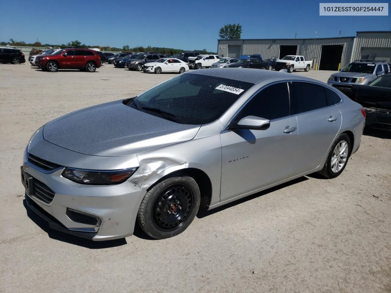 2016 Chevrolet Malibu Lt VIN: 1G1ZE5ST9GF254447 Lot: 57044854