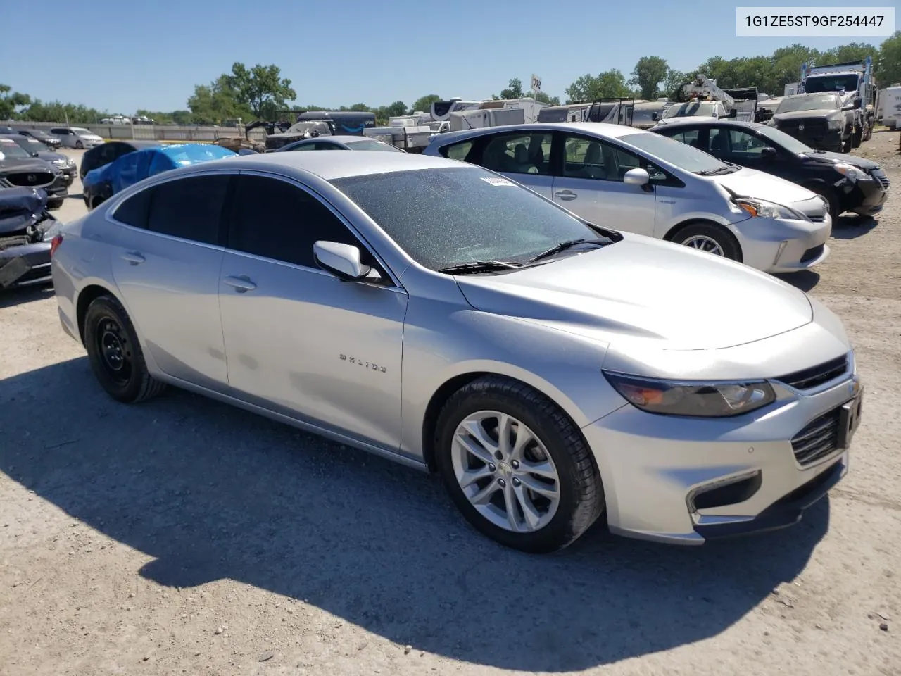 2016 Chevrolet Malibu Lt VIN: 1G1ZE5ST9GF254447 Lot: 57044854