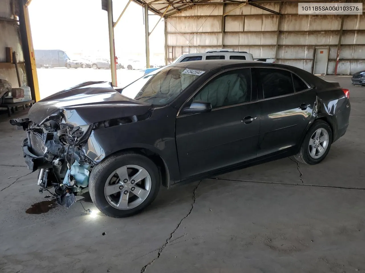 2016 Chevrolet Malibu Limited Ls VIN: 1G11B5SA0GU103576 Lot: 57542594