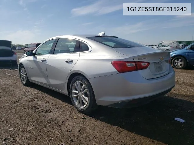 1G1ZE5ST8GF315240 2016 Chevrolet Malibu Lt