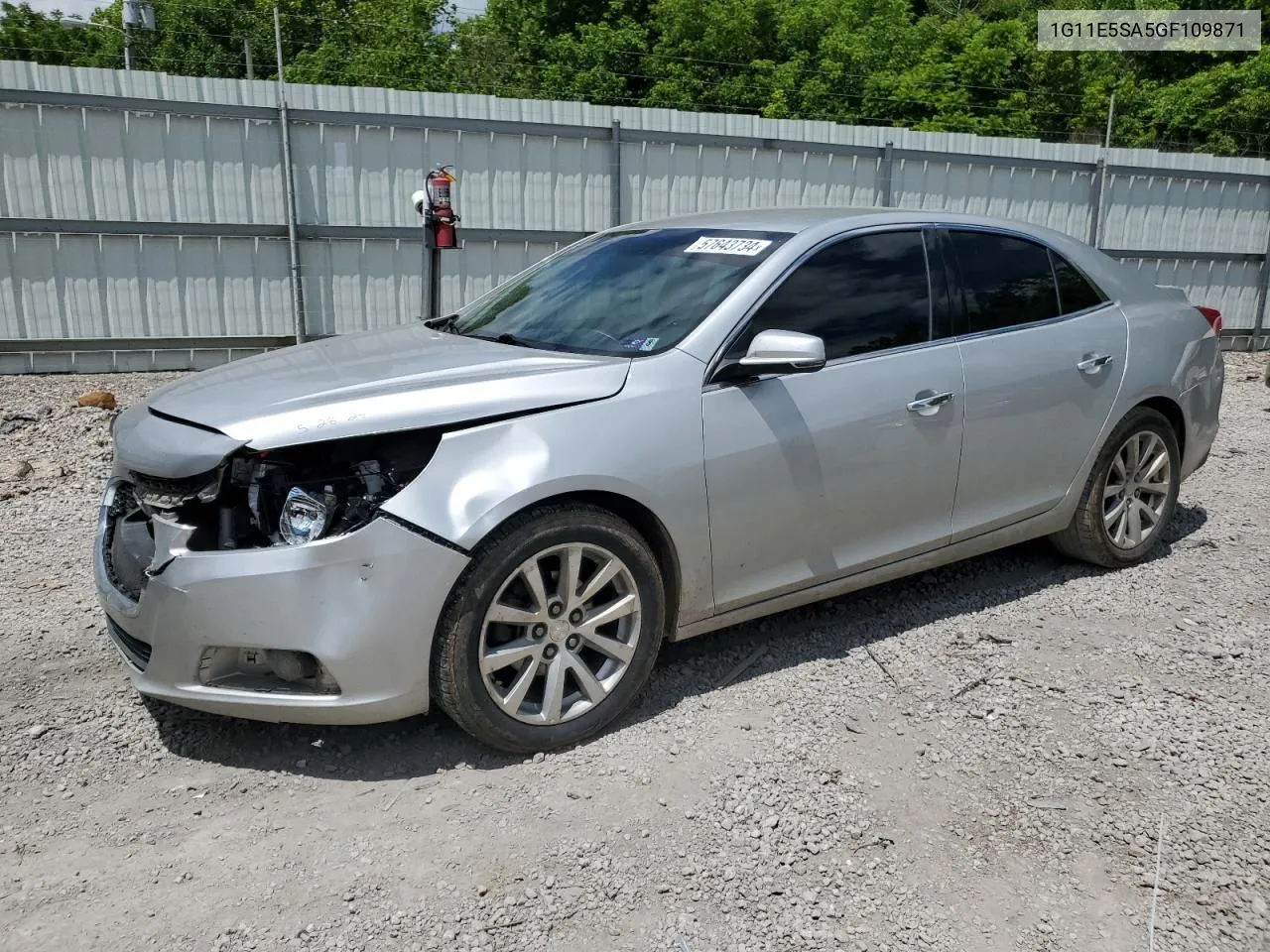 2016 Chevrolet Malibu Limited Ltz VIN: 1G11E5SA5GF109871 Lot: 57643734