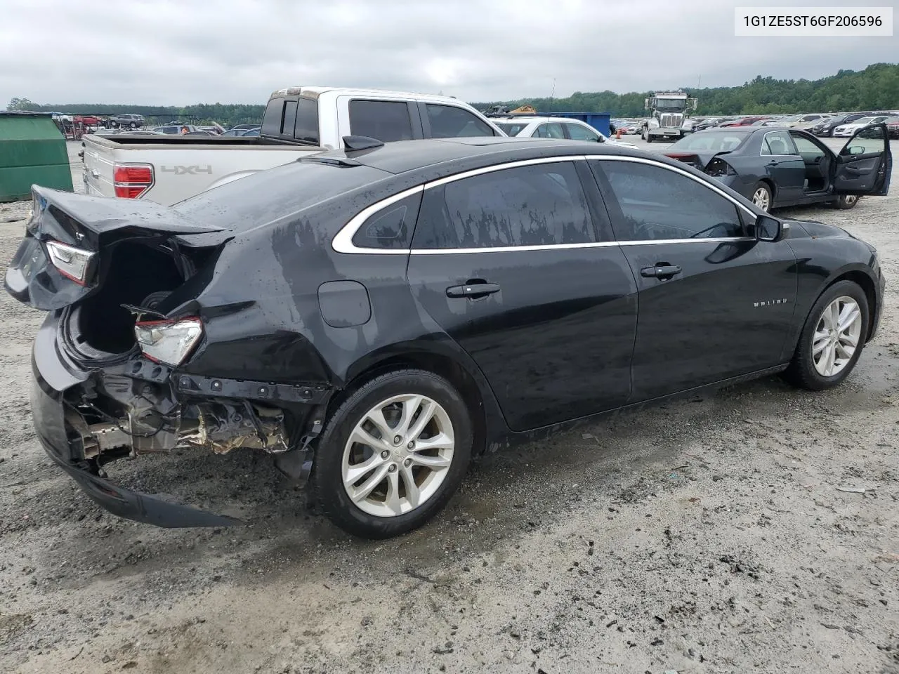 2016 Chevrolet Malibu Lt VIN: 1G1ZE5ST6GF206596 Lot: 57736854