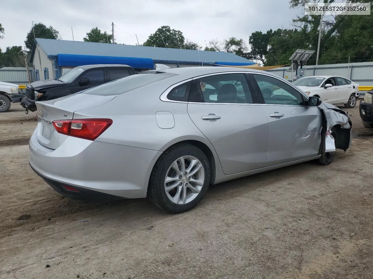 2016 Chevrolet Malibu Lt VIN: 1G1ZE5ST2GF352560 Lot: 57743004