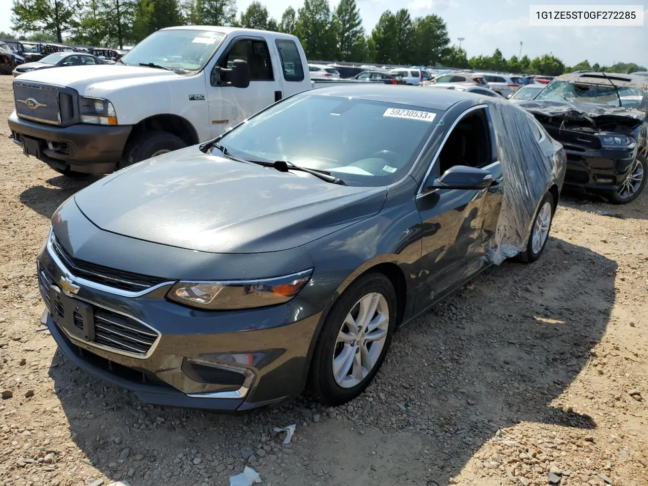 2016 Chevrolet Malibu Lt VIN: 1G1ZE5ST0GF272285 Lot: 59230533