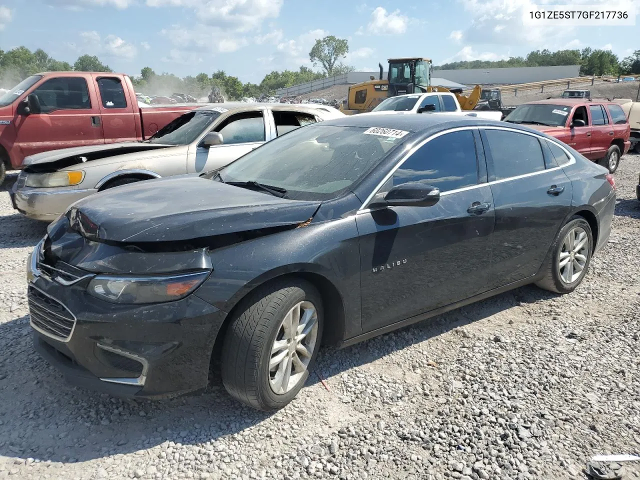 2016 Chevrolet Malibu Lt VIN: 1G1ZE5ST7GF217736 Lot: 60260714