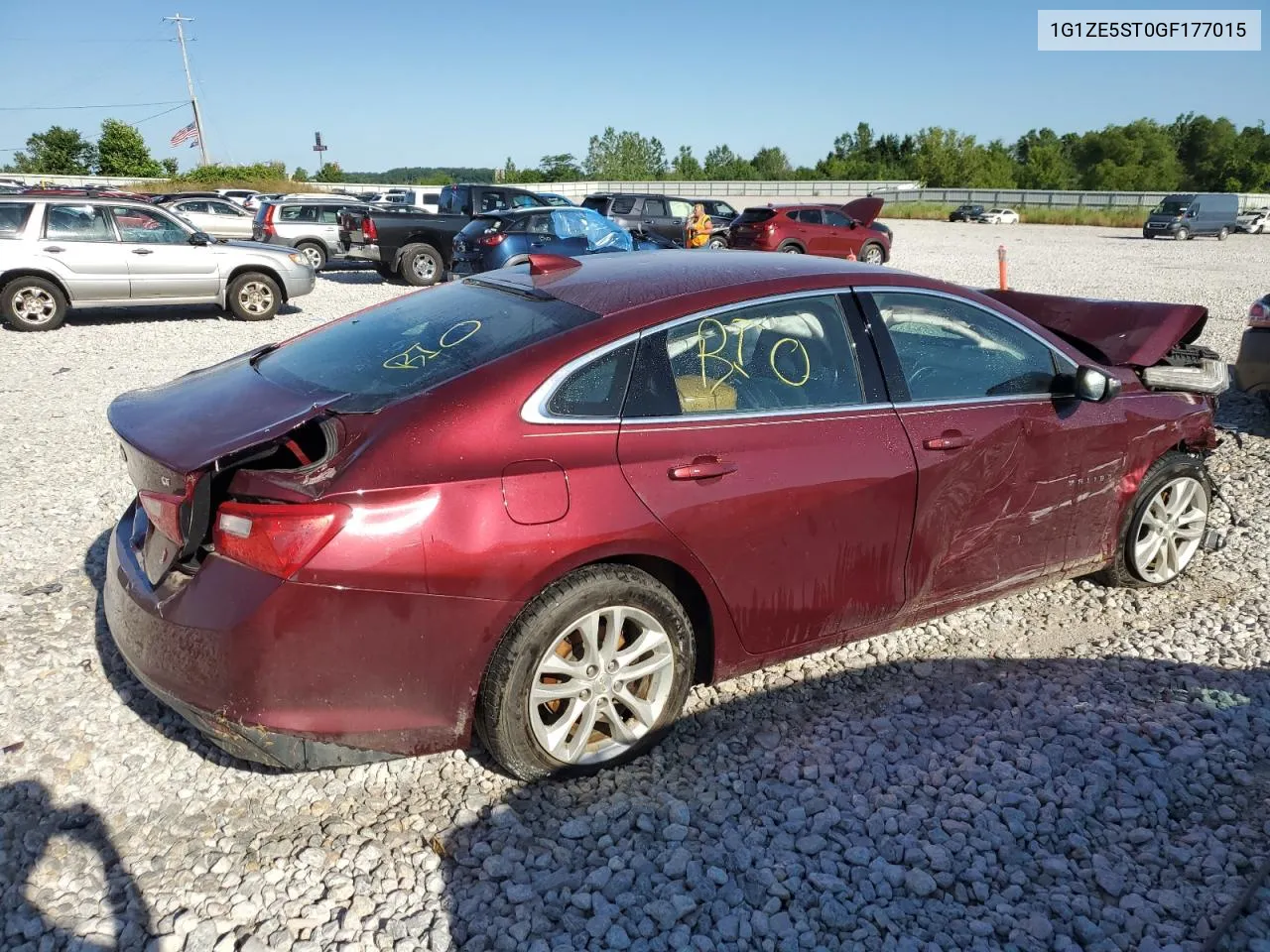 2016 Chevrolet Malibu Lt VIN: 1G1ZE5ST0GF177015 Lot: 60326854