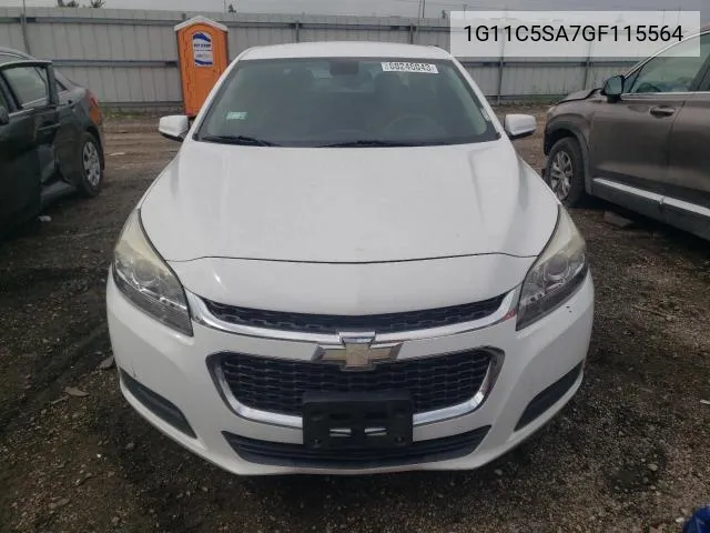 1G11C5SA7GF115564 2016 Chevrolet Malibu Limited Lt