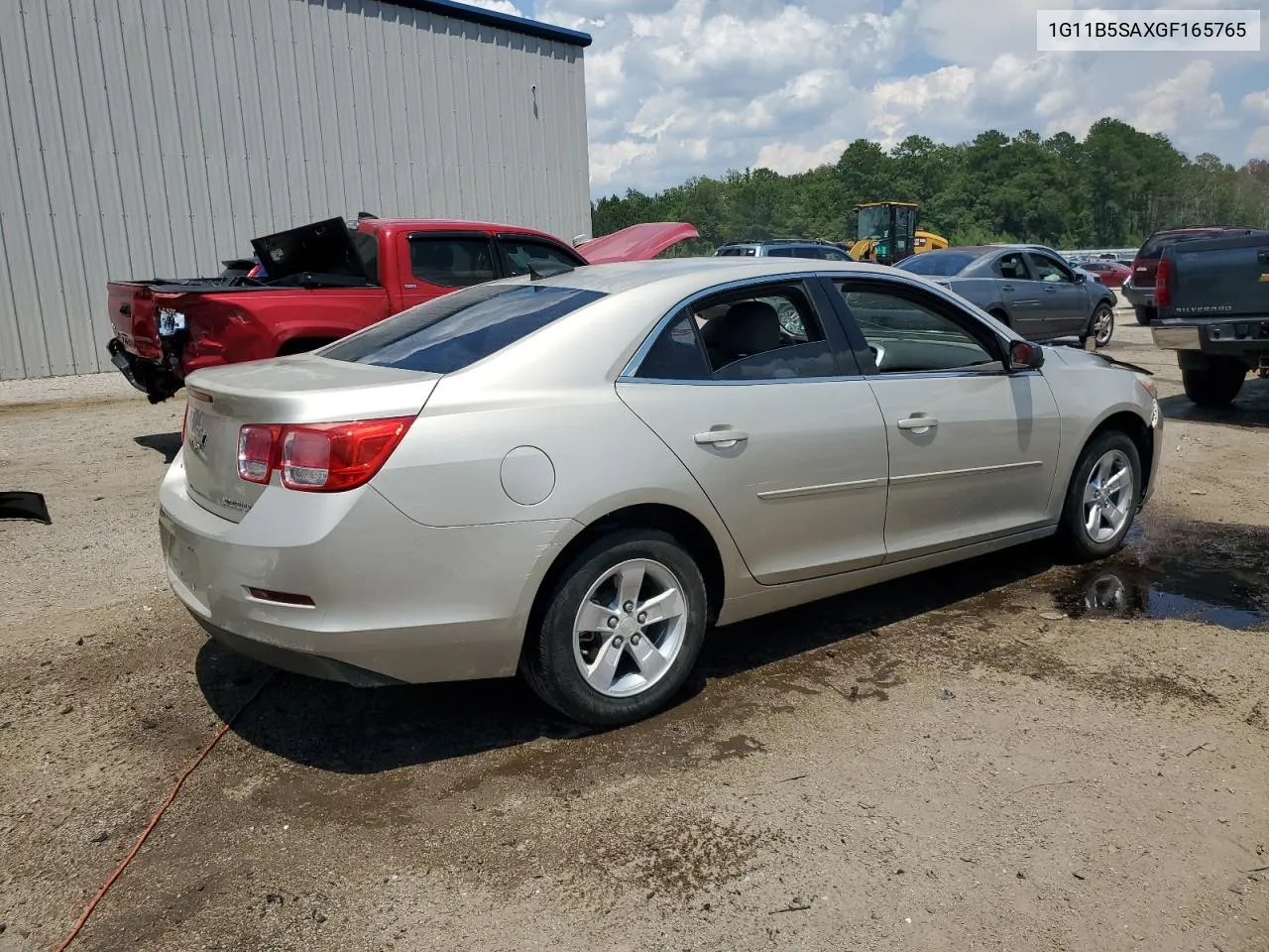 1G11B5SAXGF165765 2016 Chevrolet Malibu Limited Ls