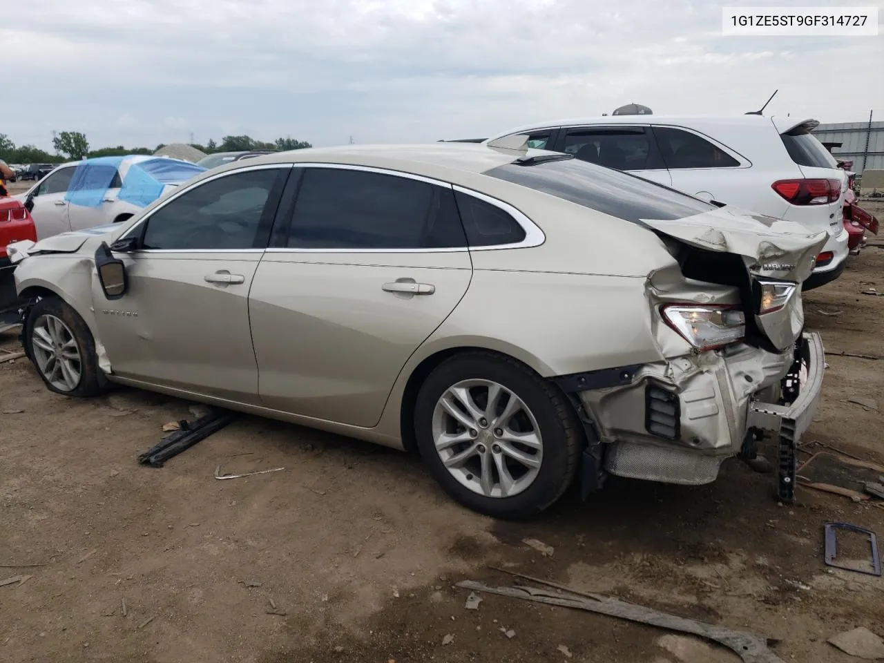 2016 Chevrolet Malibu Lt VIN: 1G1ZE5ST9GF314727 Lot: 61917234