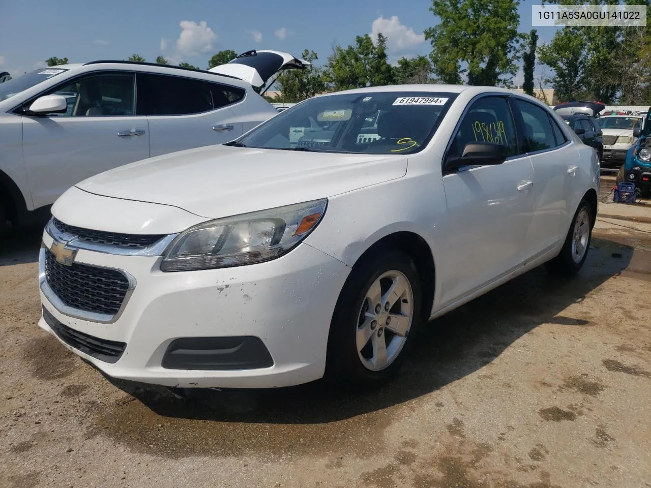 2016 Chevrolet Malibu Limited Ls VIN: 1G11A5SA0GU141022 Lot: 61947994