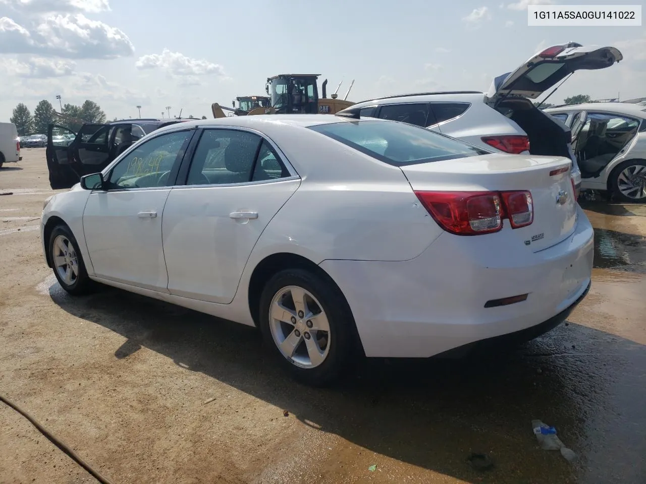 1G11A5SA0GU141022 2016 Chevrolet Malibu Limited Ls