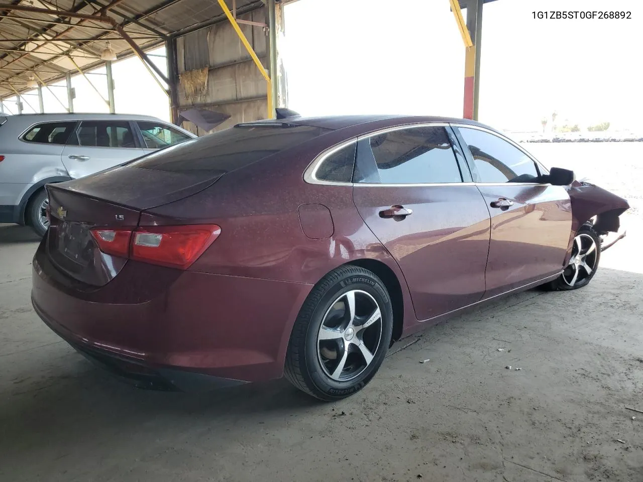 2016 Chevrolet Malibu Ls VIN: 1G1ZB5ST0GF268892 Lot: 63310934