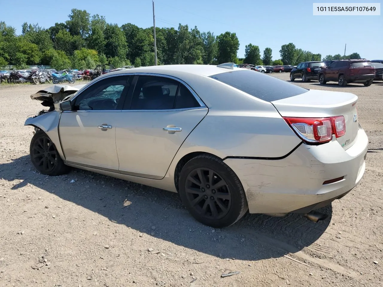 2016 Chevrolet Malibu Limited Ltz VIN: 1G11E5SA5GF107649 Lot: 64178364