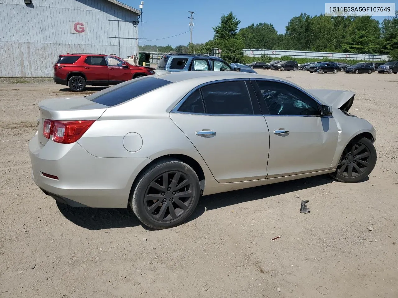 2016 Chevrolet Malibu Limited Ltz VIN: 1G11E5SA5GF107649 Lot: 64178364