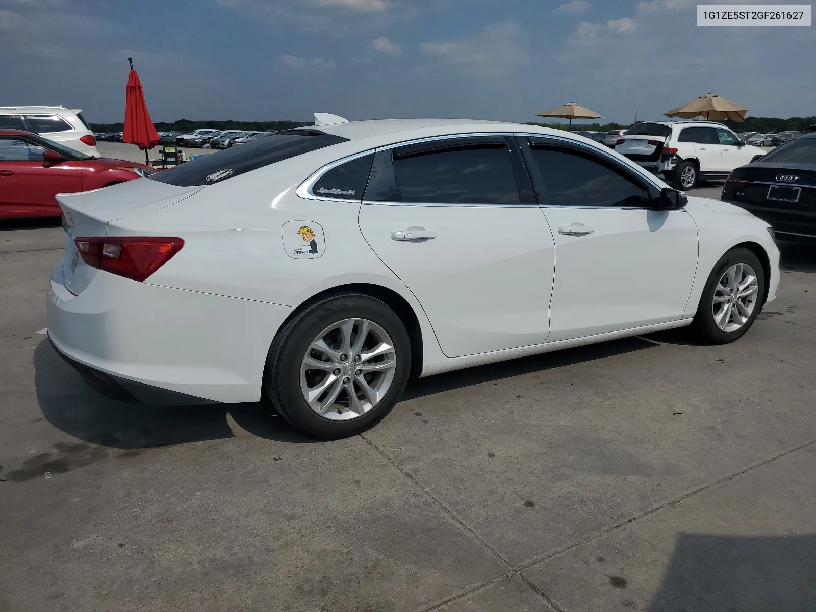 2016 Chevrolet Malibu Lt VIN: 1G1ZE5ST2GF261627 Lot: 64933174