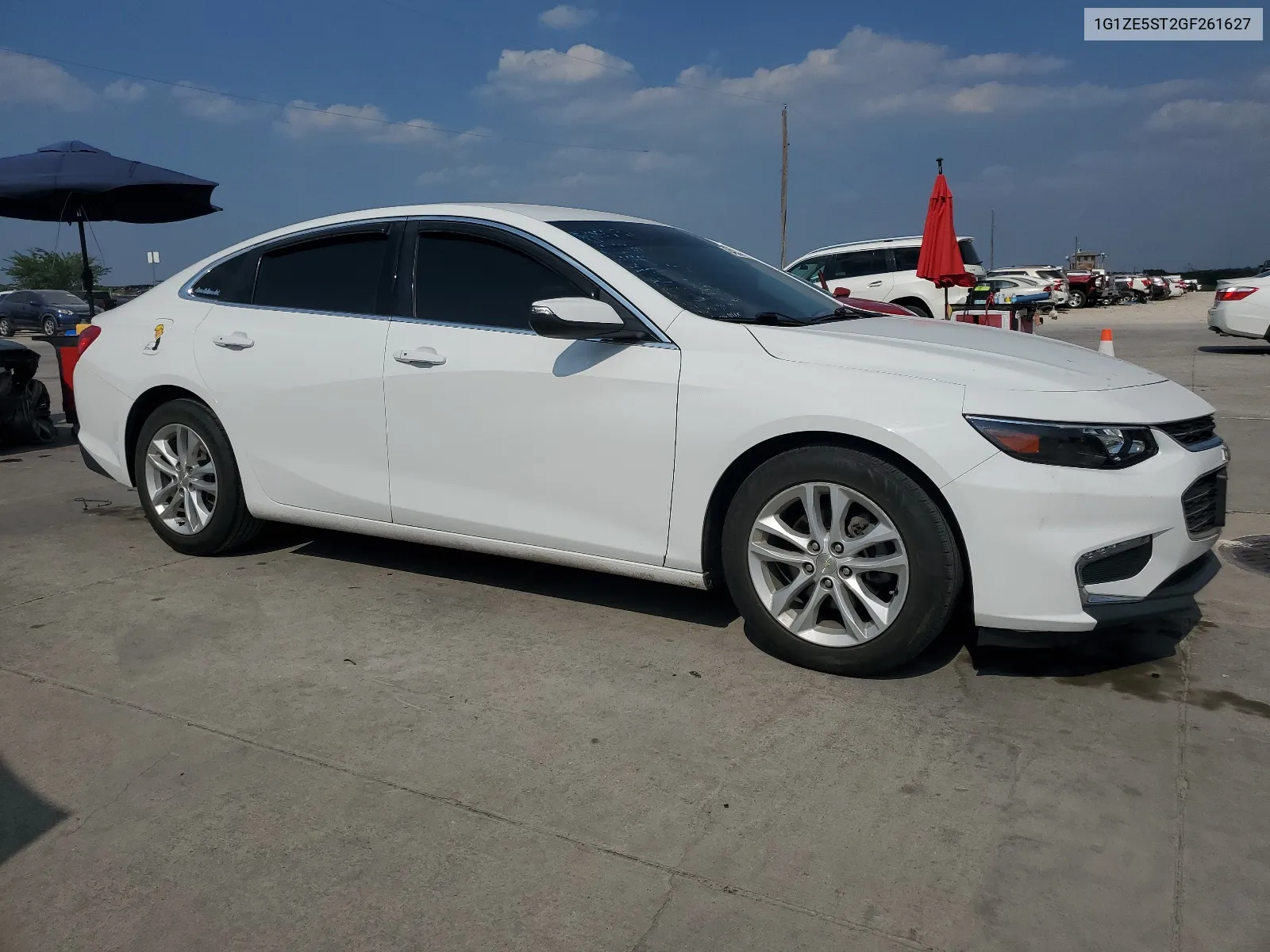 2016 Chevrolet Malibu Lt VIN: 1G1ZE5ST2GF261627 Lot: 64933174