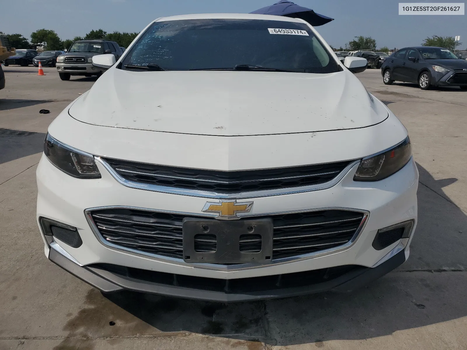 1G1ZE5ST2GF261627 2016 Chevrolet Malibu Lt