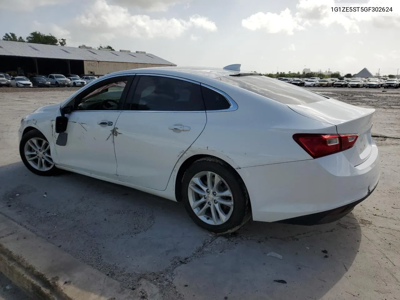 2016 Chevrolet Malibu Lt VIN: 1G1ZE5ST5GF302624 Lot: 65111674