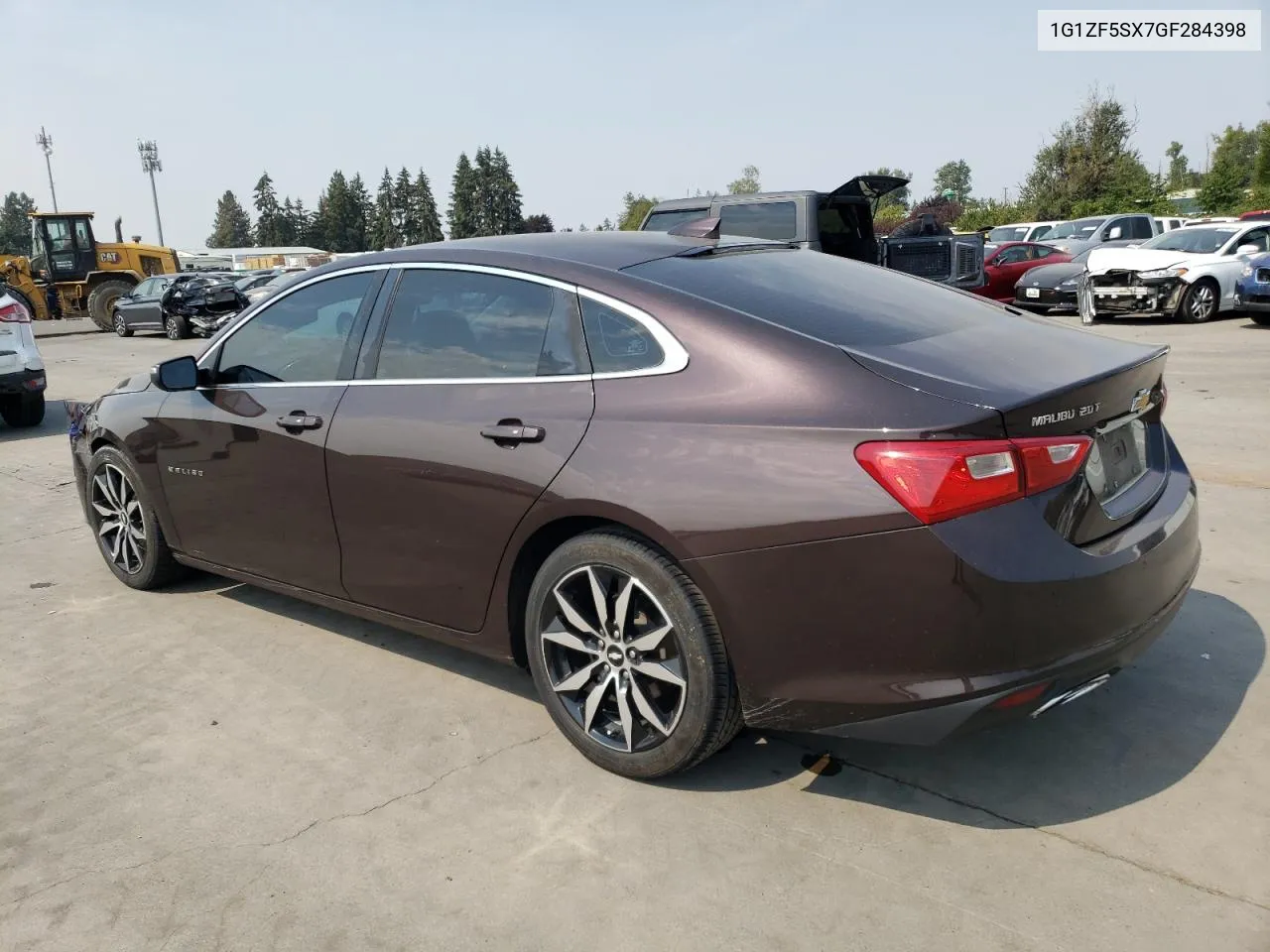 1G1ZF5SX7GF284398 2016 Chevrolet Malibu Lt