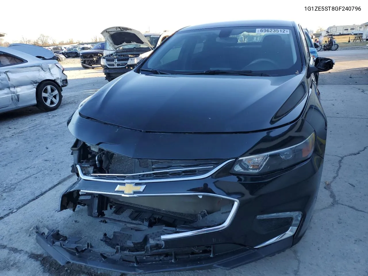 2016 Chevrolet Malibu Lt VIN: 1G1ZE5ST8GF240796 Lot: 66400343