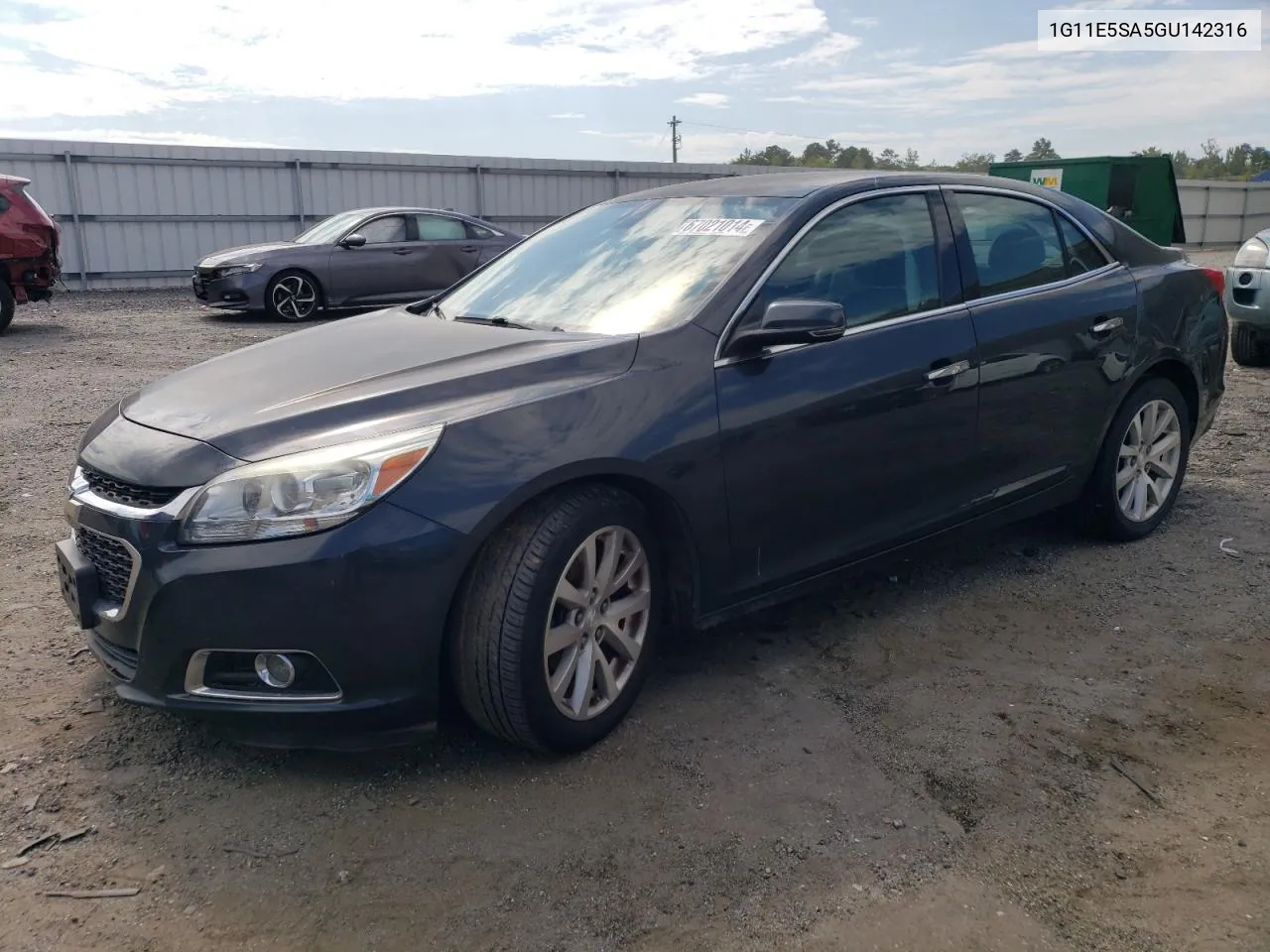 2016 Chevrolet Malibu Limited Ltz VIN: 1G11E5SA5GU142316 Lot: 67021014