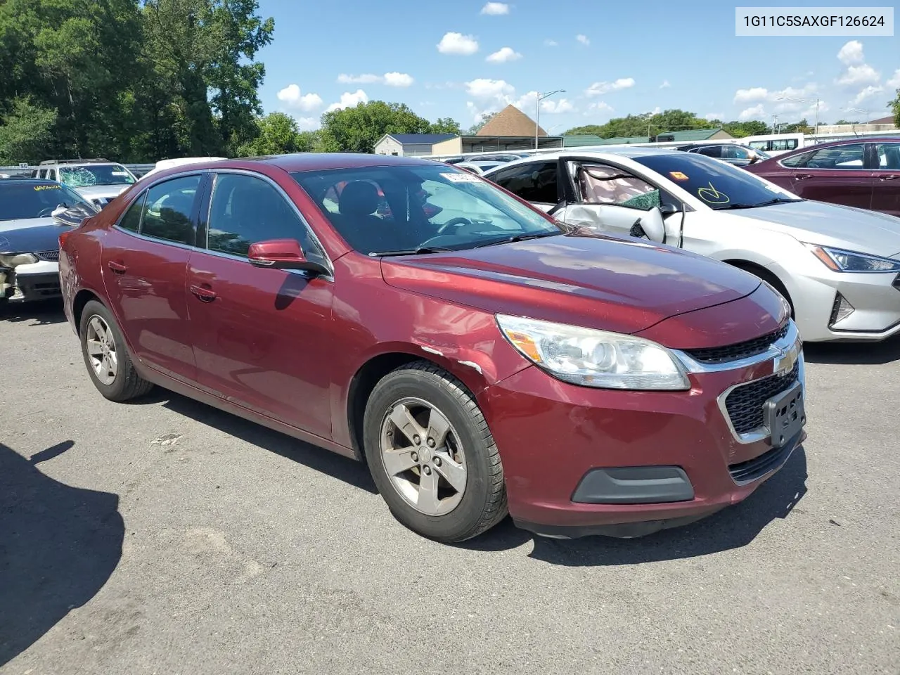 2016 Chevrolet Malibu Limited Lt VIN: 1G11C5SAXGF126624 Lot: 67140314