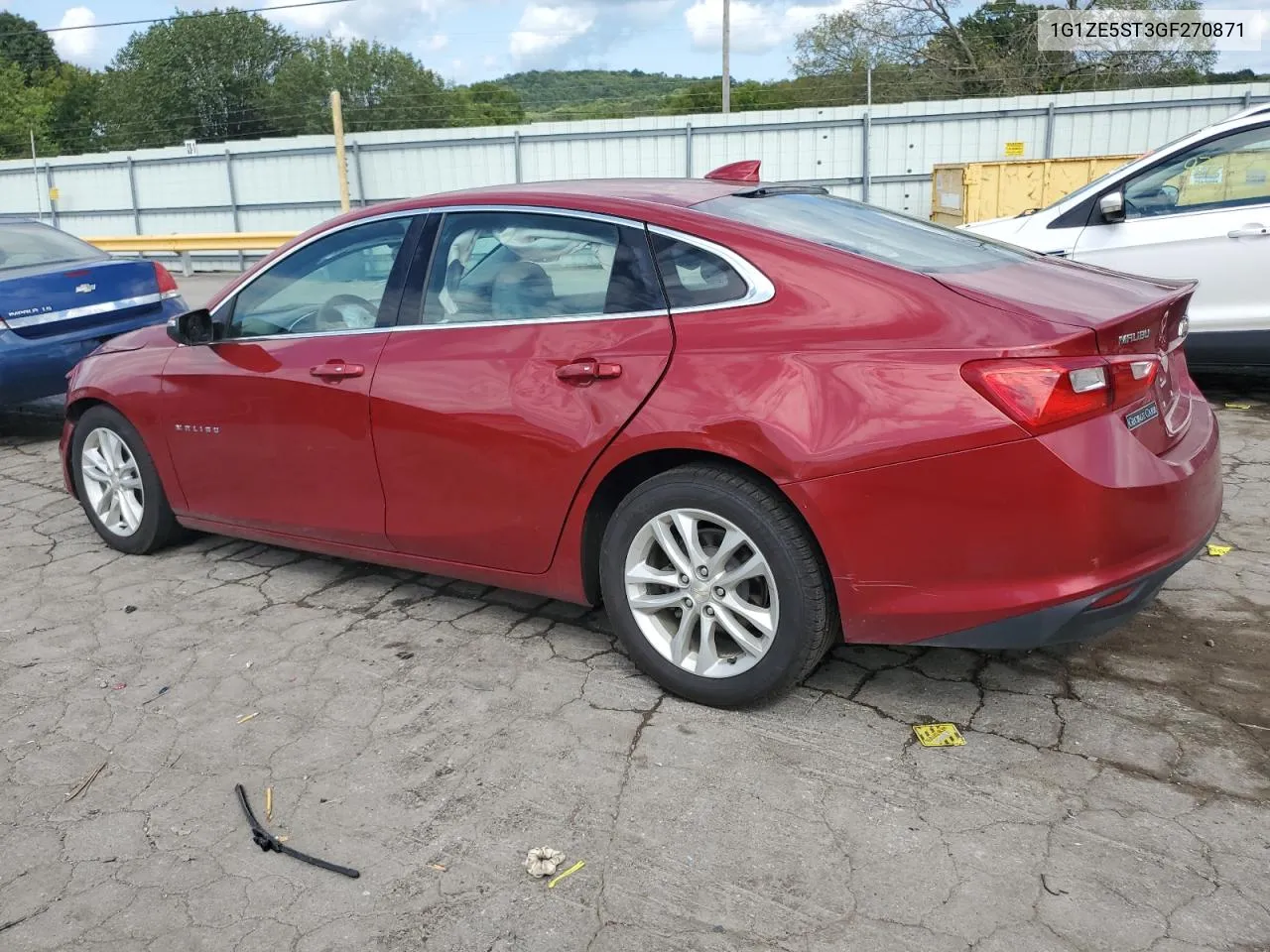 2016 Chevrolet Malibu Lt VIN: 1G1ZE5ST3GF270871 Lot: 68003504