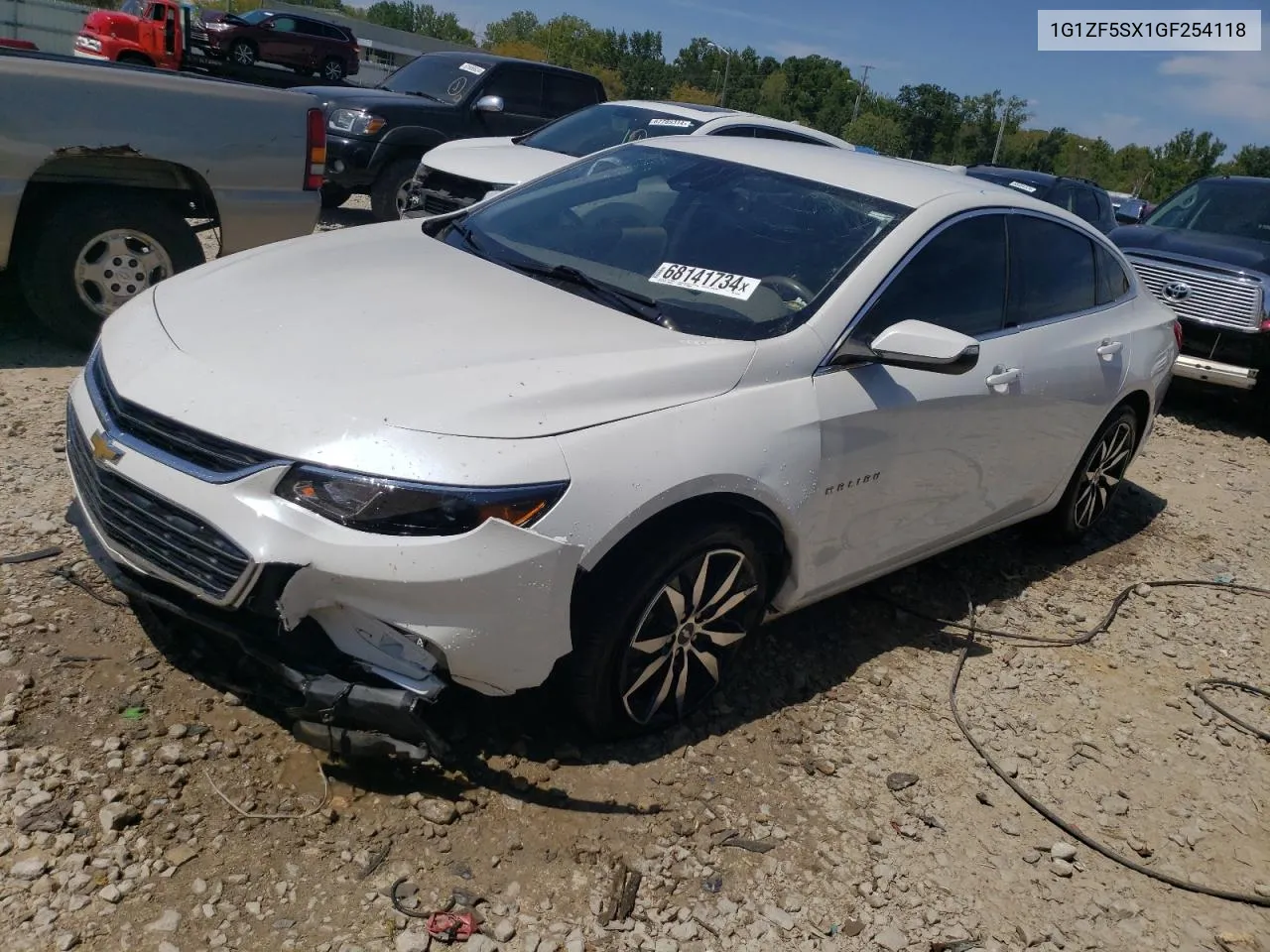 2016 Chevrolet Malibu Lt VIN: 1G1ZF5SX1GF254118 Lot: 68141734