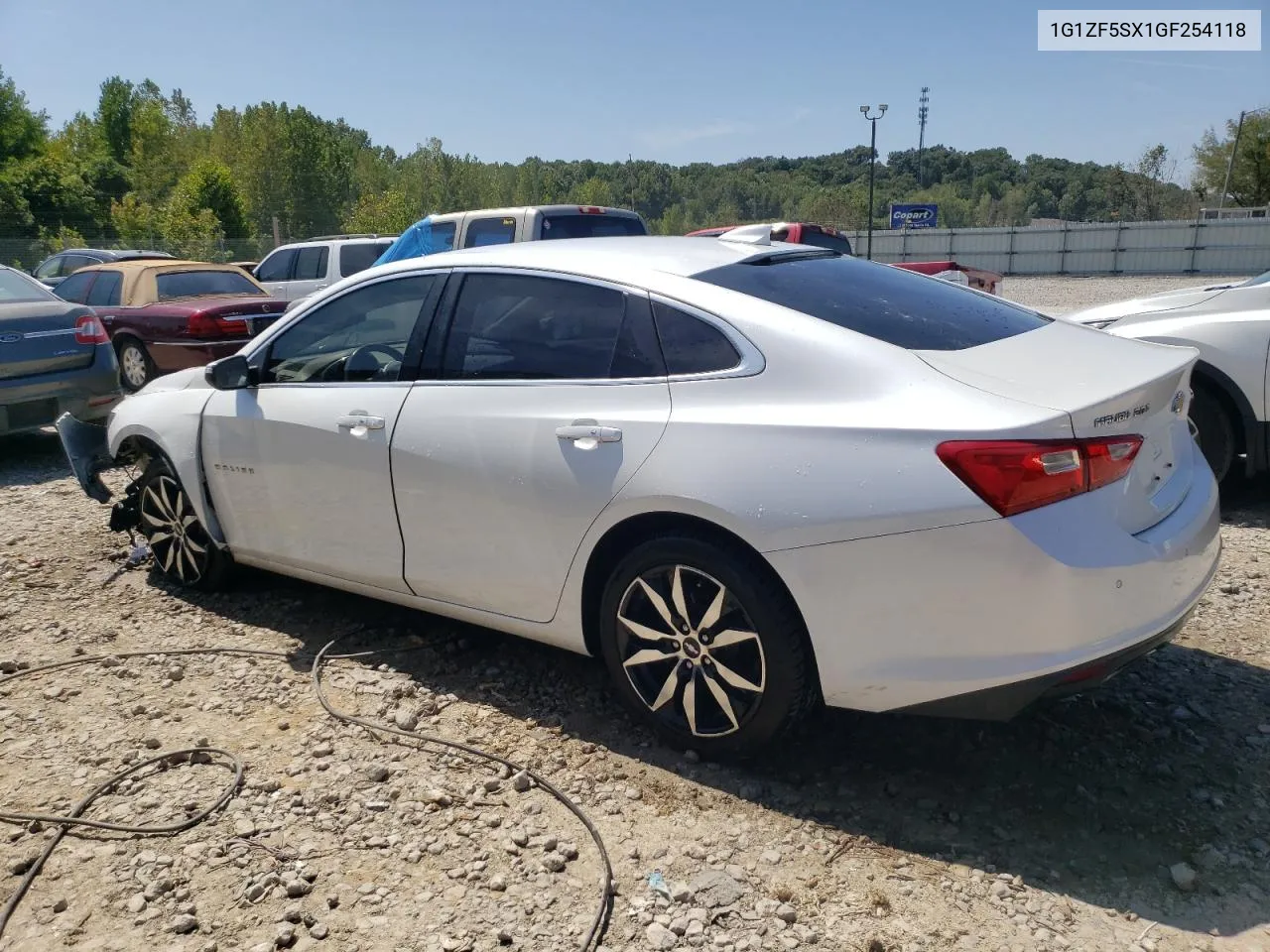 2016 Chevrolet Malibu Lt VIN: 1G1ZF5SX1GF254118 Lot: 68141734