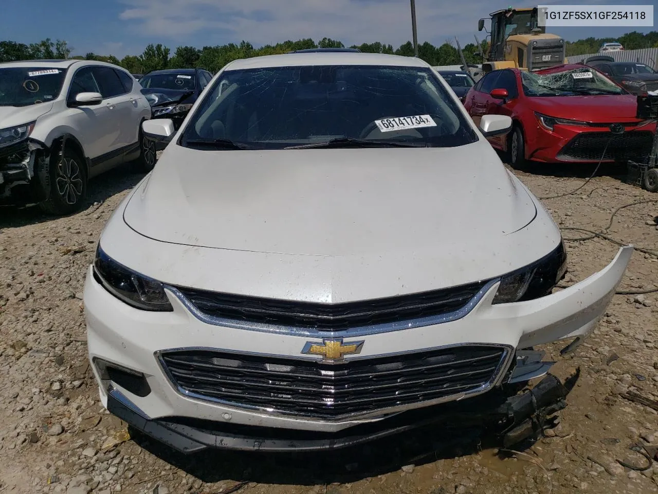 1G1ZF5SX1GF254118 2016 Chevrolet Malibu Lt