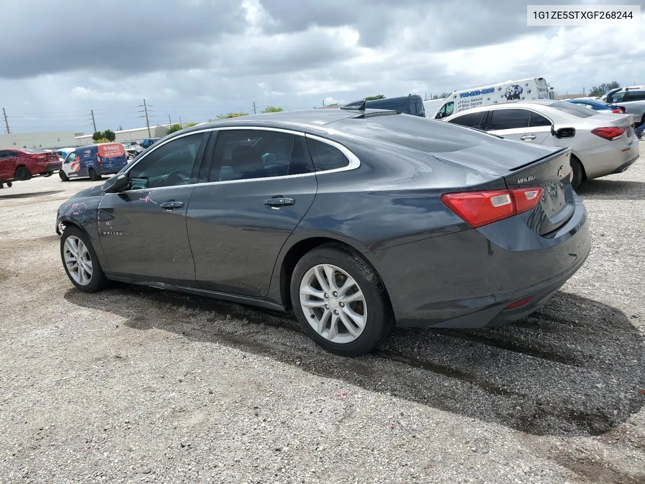 2016 Chevrolet Malibu Lt VIN: 1G1ZE5STXGF268244 Lot: 68486454