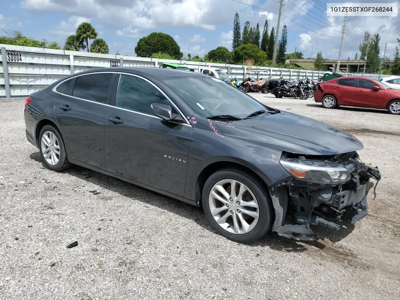 2016 Chevrolet Malibu Lt VIN: 1G1ZE5STXGF268244 Lot: 68486454