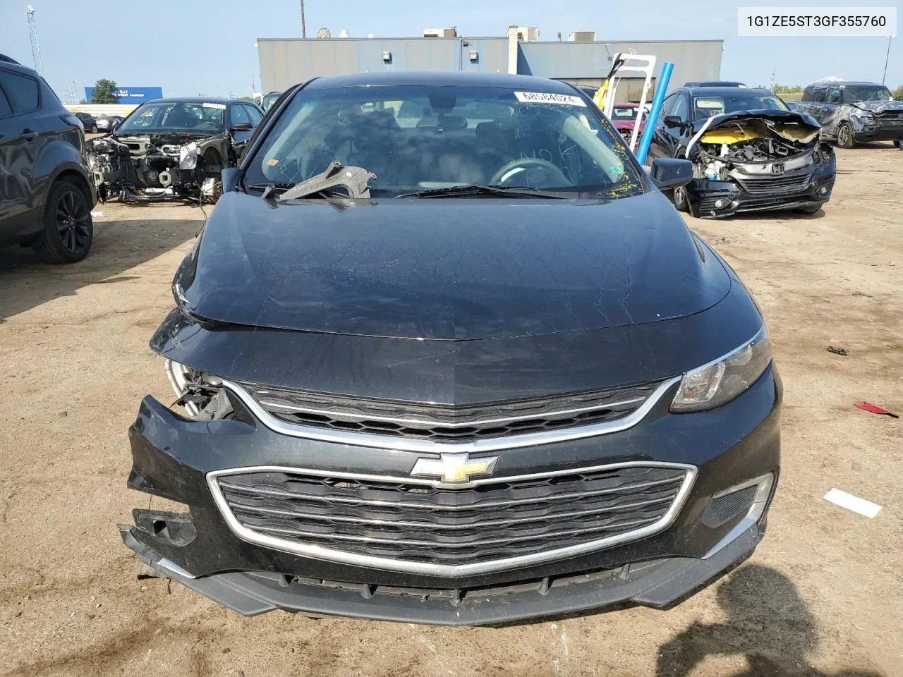 2016 Chevrolet Malibu Lt VIN: 1G1ZE5ST3GF355760 Lot: 68584024