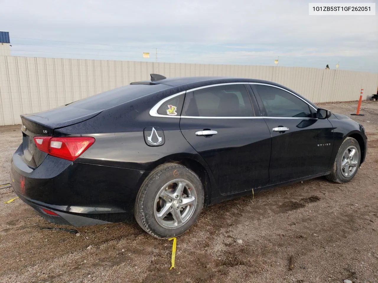 2016 Chevrolet Malibu Ls VIN: 1G1ZB5ST1GF262051 Lot: 68753134