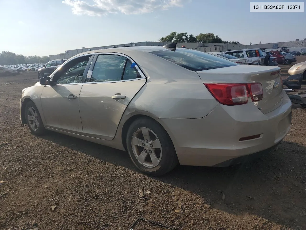 1G11B5SA8GF112871 2016 Chevrolet Malibu Limited Ls