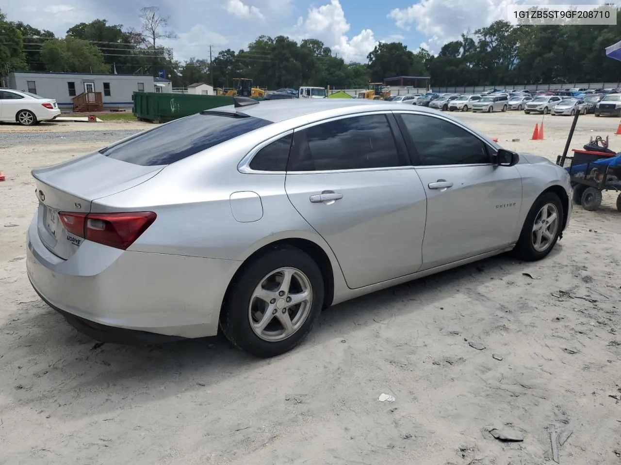 2016 Chevrolet Malibu Ls VIN: 1G1ZB5ST9GF208710 Lot: 69019894