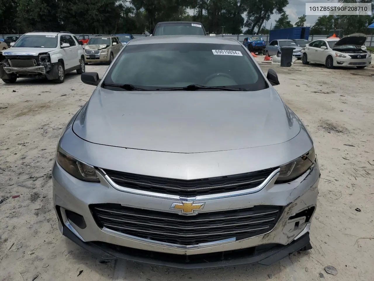 2016 Chevrolet Malibu Ls VIN: 1G1ZB5ST9GF208710 Lot: 69019894