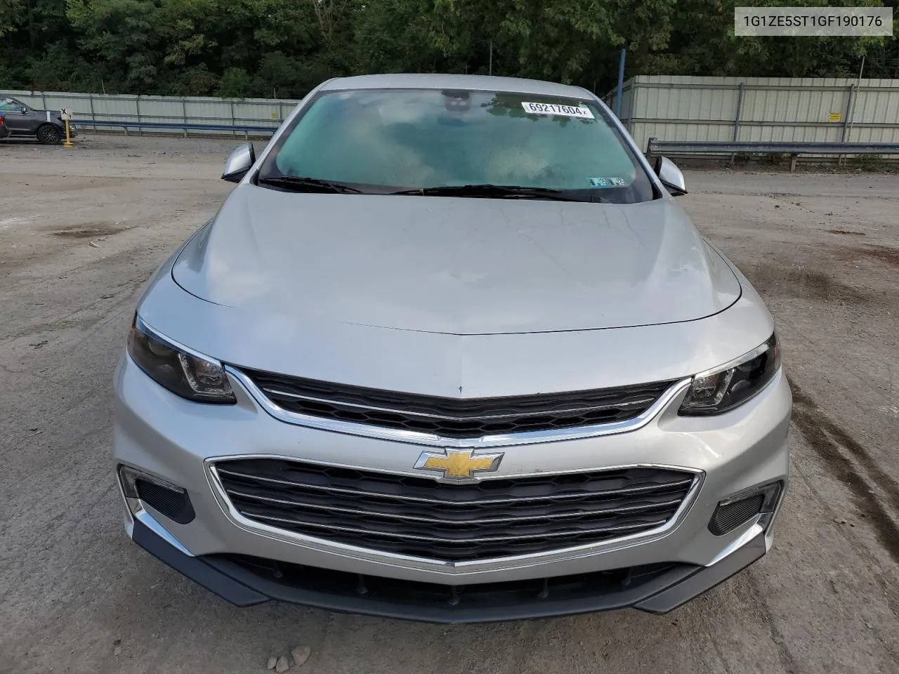 2016 Chevrolet Malibu Lt VIN: 1G1ZE5ST1GF190176 Lot: 69217604