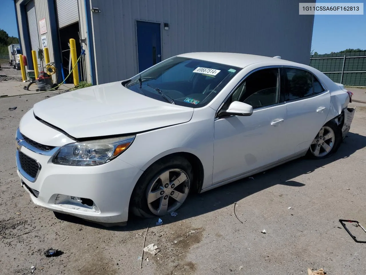 2016 Chevrolet Malibu Limited Lt VIN: 1G11C5SA6GF162813 Lot: 69667514