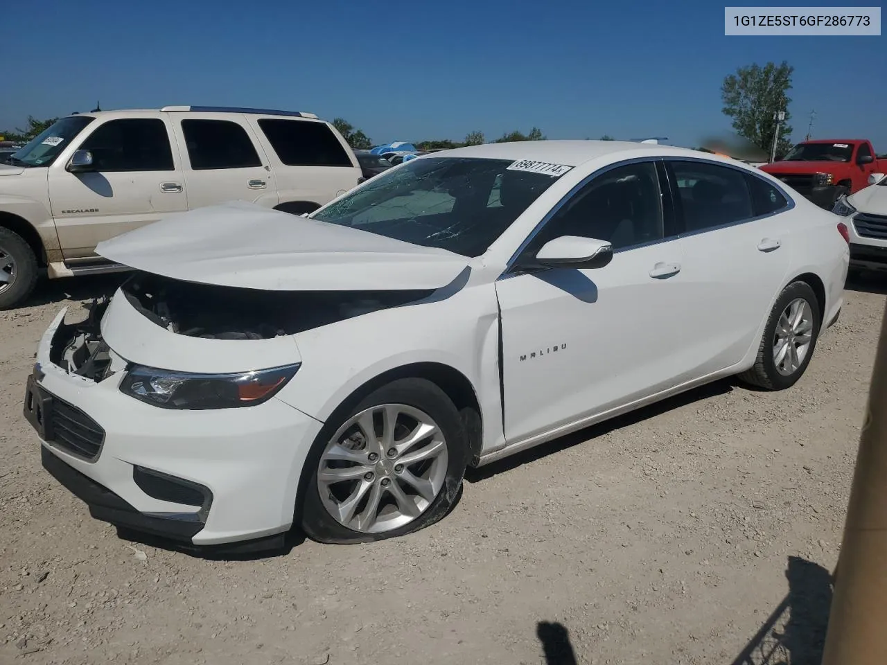 2016 Chevrolet Malibu Lt VIN: 1G1ZE5ST6GF286773 Lot: 69877774